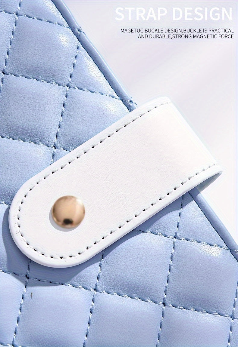 Bolony A6 Diamond-shaped Lattice Macarons Budget Binder For Cash Stuffing With Envelopes P Purple Blue Yellow Black White For Selection Monthly Saving Challenge Kit Budgeting Planner