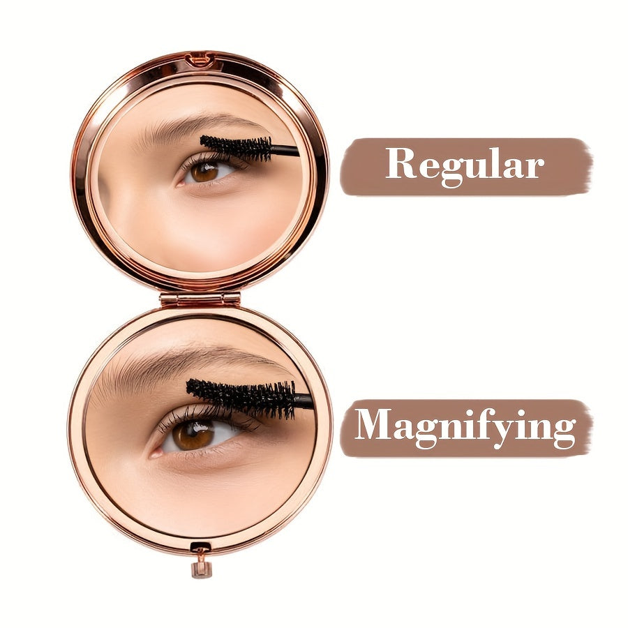 1pc Rose Golden Makeup Mirror, Gorgeous Daughter Gift from Mom