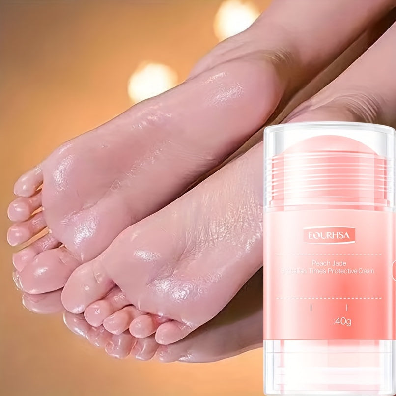 40g Fragrance-Free Foot Cream for Dry, Cracked Heels - Intense Hydration with Glycerin & Vitamin E