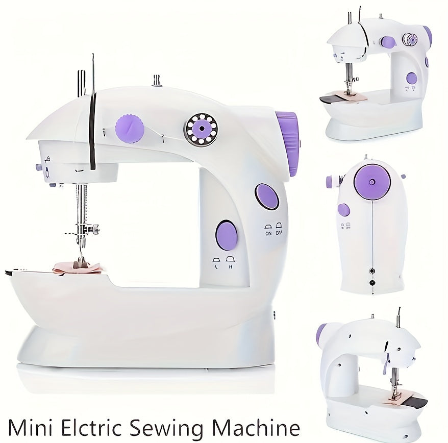 Portable Mini 2-speed, Desktop Sewing Machine