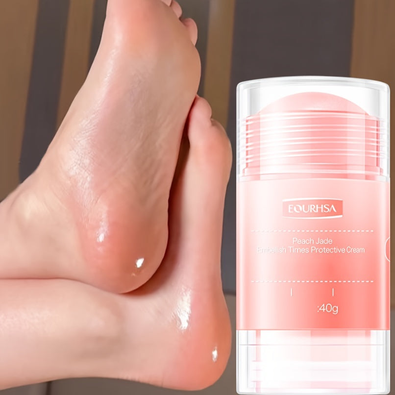 40g Fragrance-Free Foot Cream for Dry, Cracked Heels - Intense Hydration with Glycerin & Vitamin E