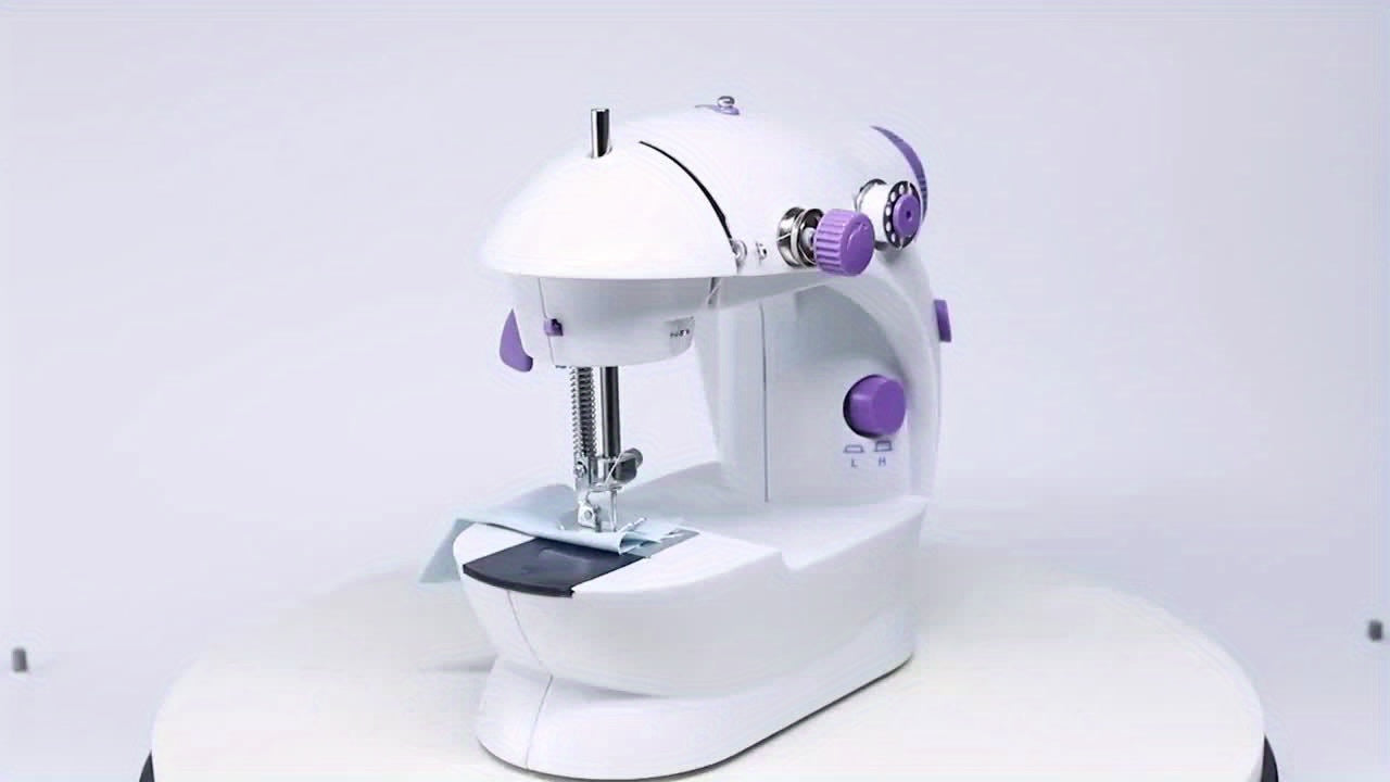 Portable Mini 2-speed, Desktop Sewing Machine