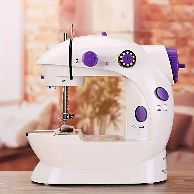 Portable Mini 2-speed, Desktop Sewing Machine