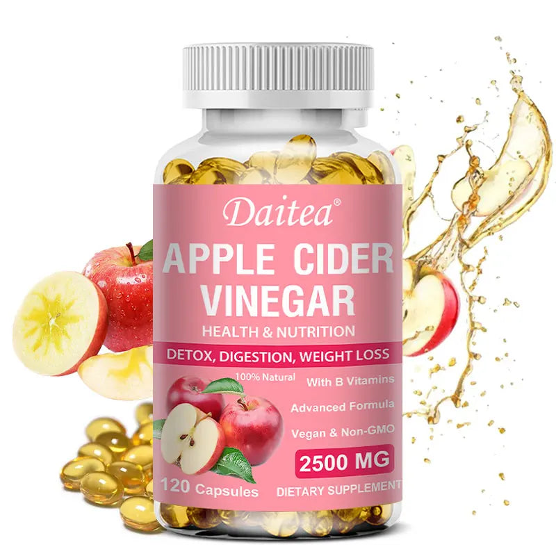 Apple Cider Vitamins, Supports Detoxification and Cleansing, Helps Improve Food Digestion and Absorption
