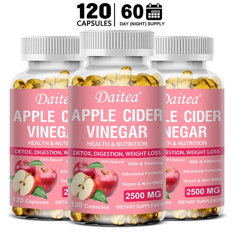 Apple Cider Vitamins, Supports Detoxification and Cleansing, Helps Improve Food Digestion and Absorption