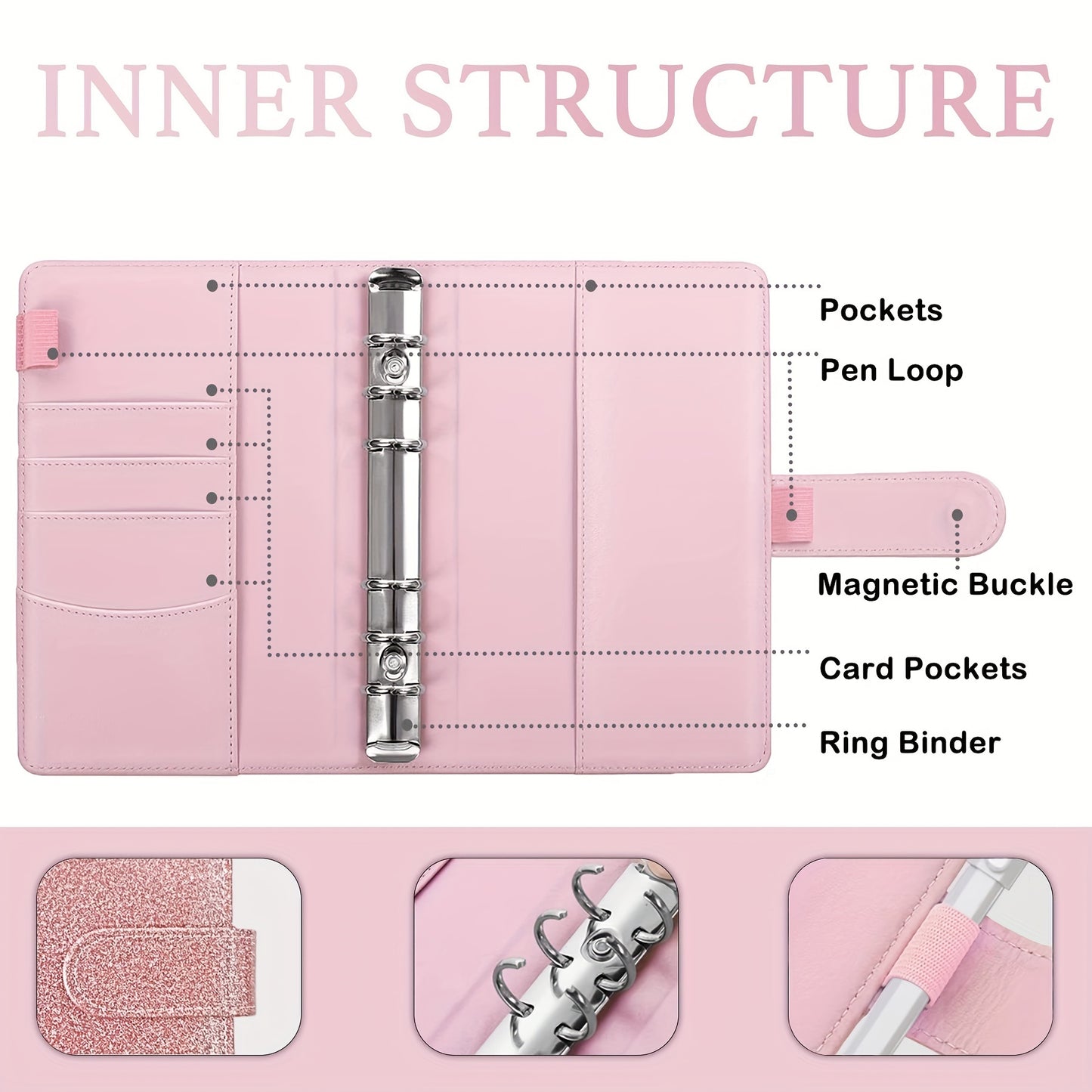 Starlight Pink Budget Planner