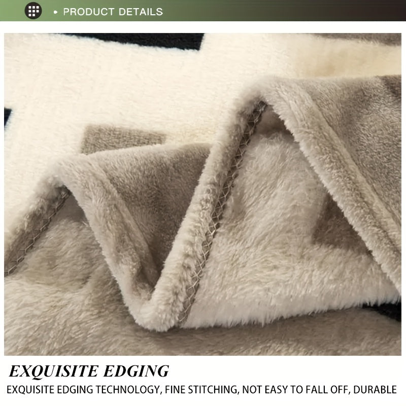 Warrior of Christ Faith-Inspired Flannel Blanket - Hypoallergenic, All-Season Comfort for Home, Office, & Travel