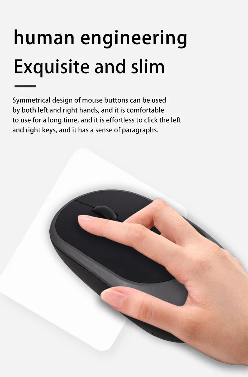 Xiaomi Wireless Mouse Bluetooth-compatible 2.4G Silent Mice