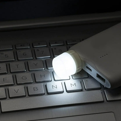 Mini USB Night Light Mini Bulb Warm White Eye Protection